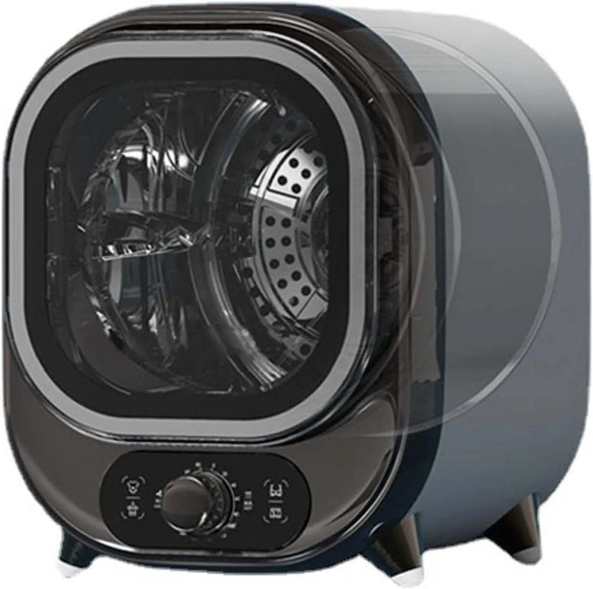 Sèche-linge, 5 kg, portable, Charge de 0, 8 kg, essoreuse compacte, séchage ventilé, économe en énergie, idéal pour Les Petits espaces
