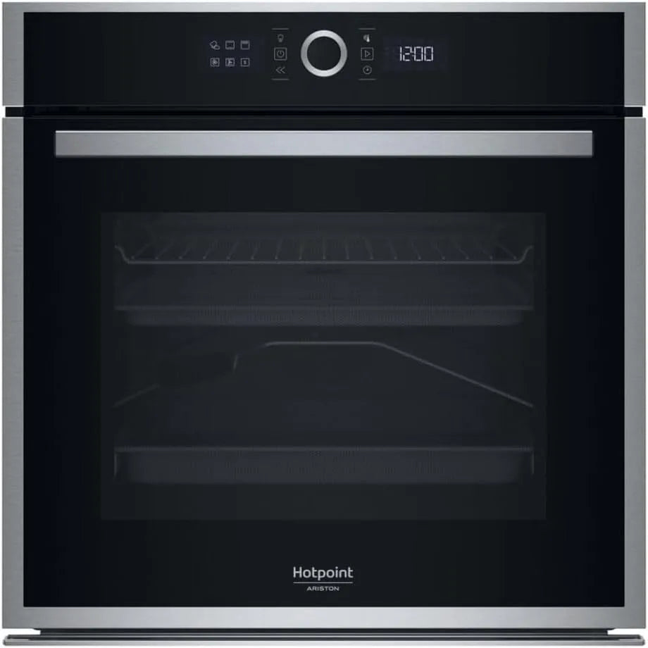 Four électrique HAOI4S8PM1xA, 73 L, 3450 W, encastrable, acier inoxydable, Four Encastrable Hotpoint 3450 W 73 L Inox - HAOI4S8PM1xA