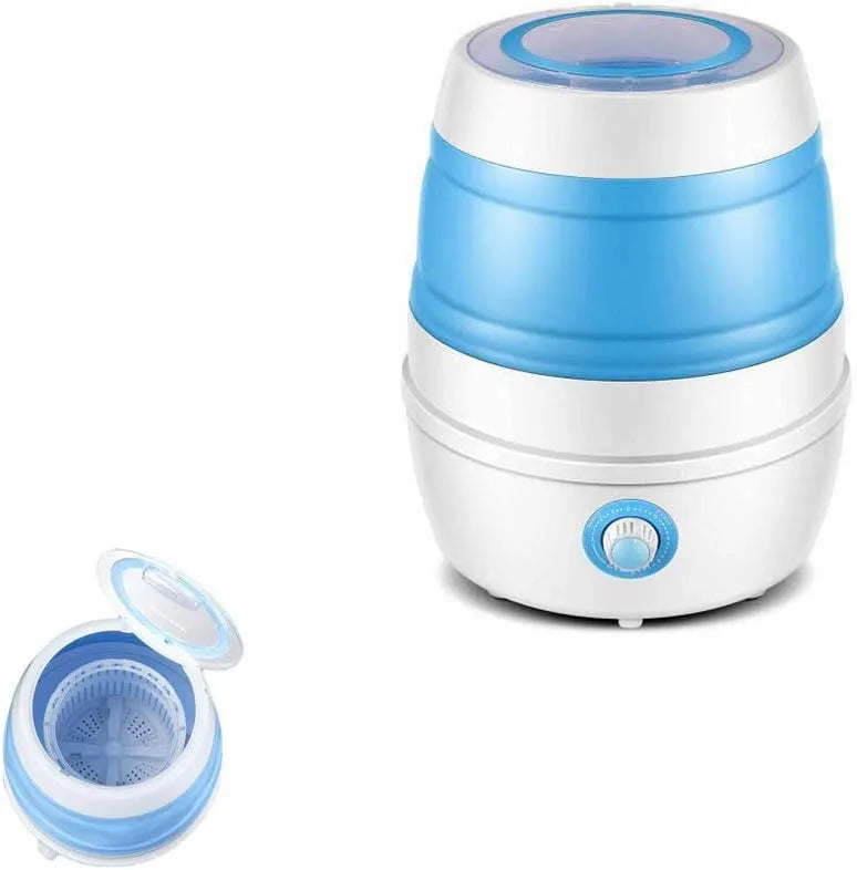 Lave-linge, portable, Semi-Automatique Pliable Portable Home Business Voyage sous-vêtements Voyage Chaussettes Washing Machine économie d'énergie