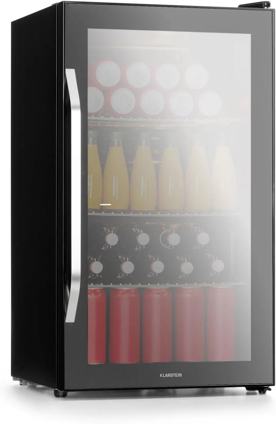 Klarstein Réfrigérateur, 80 L, silencieux, camping, Refrigerateur Mini Bar 80L, KLARSTEIN Mini Frigo de Chambre et Bureau pour Boisson, Étagères