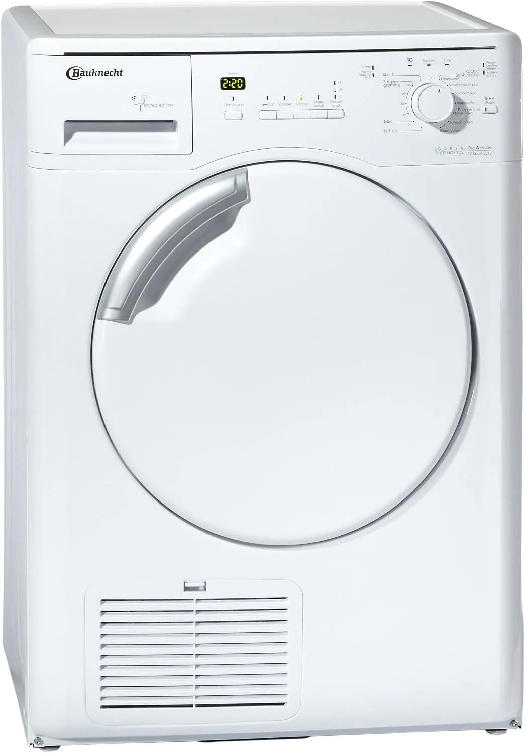 Bauknecht Sèche-linge, 7 kg, Bauknecht Sèche-linge à pompe à chaleur TK Sport 2012
