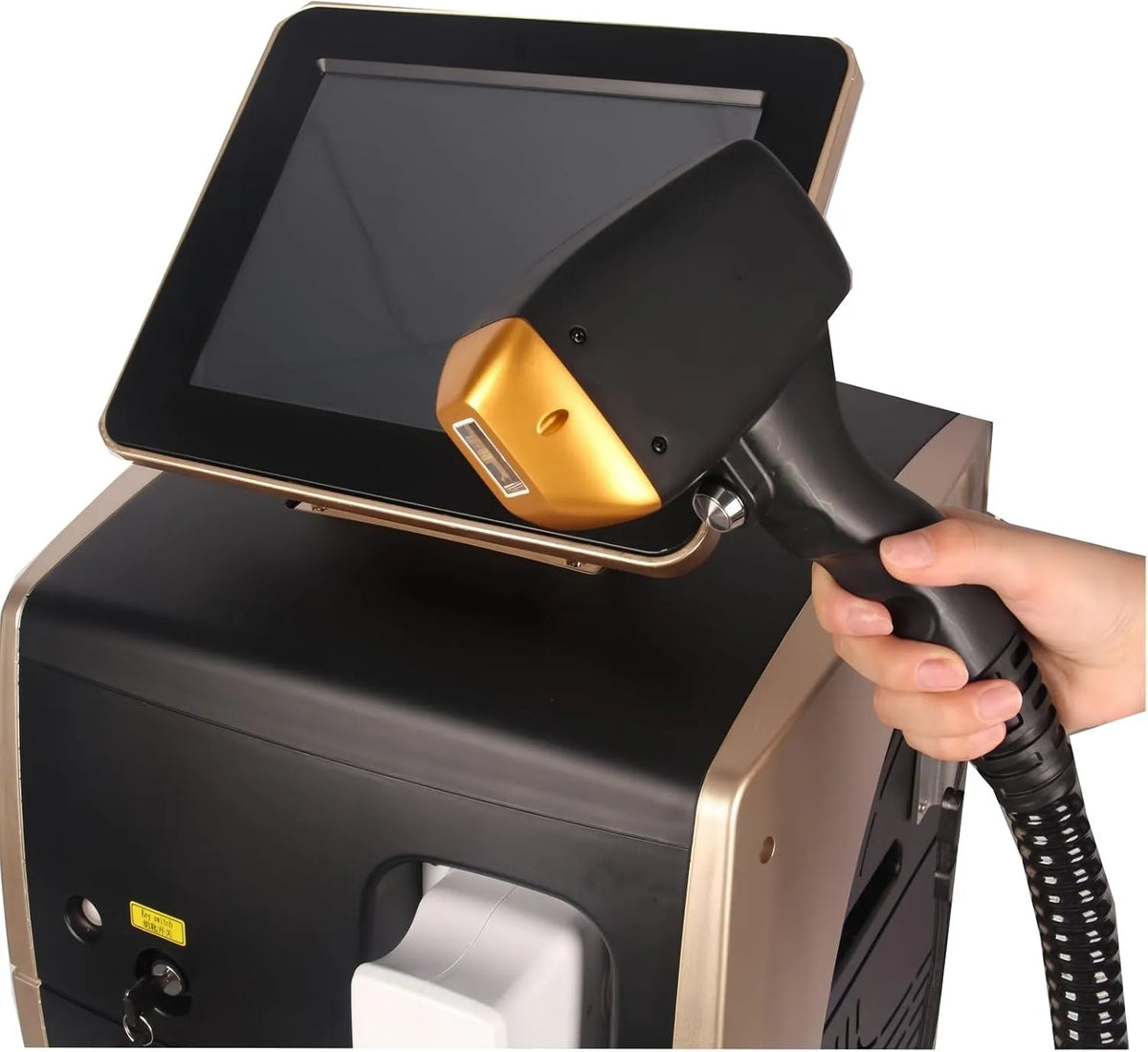 modèle 1064nm, Machine professionnelle d'épilation de laser de refroidissement de point de congélation de Diode 3 longueurs d'onde 808 755 1064nm