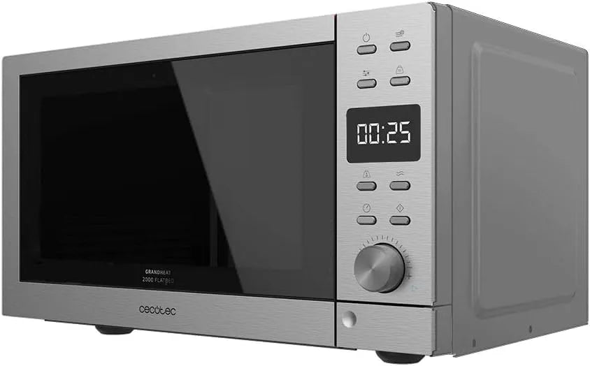 Cecotec GrandHeat 2000 Micro-ondes, 20 L, 700 W, 8 programmes, minuteur, intérieur céramique, décongélation, four micro-ondes, Minuterie 95 min