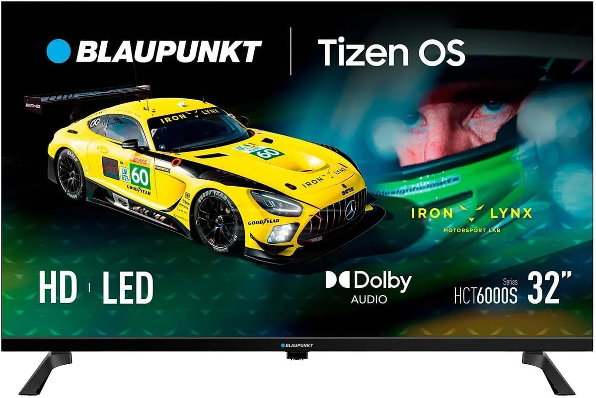 Smart TV, 32 pouces, téléviseur, BLAUPUNKT 32HTC6000S, Tizen OS, HDMI, USB, Wi-Fi, Bluetooth, Tuner DVB-C, T2, S2, Tizen OS 8.0