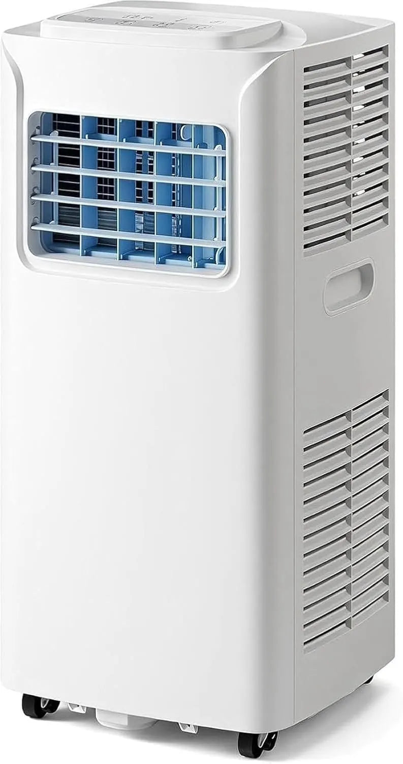 Climatiseur 24H, minuteur, oscillation, 7000 Btu, Climatiseur Mobile 12000 BTU Rafraîchit Jusqu'à 300 pi2, Kit Installation Fenêtre, Prise Royaume-Uni