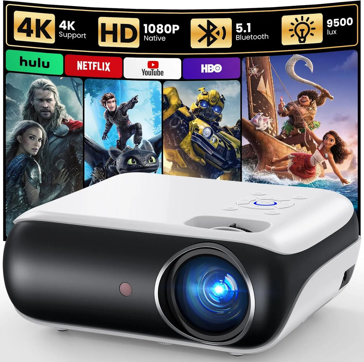 Smart TV 1080P PS5, téléviseur, HDMI, USB, portable, extérieur, Bluetooth, Full HD, TV Stick PS5 pour Home Cinéma, Chambre