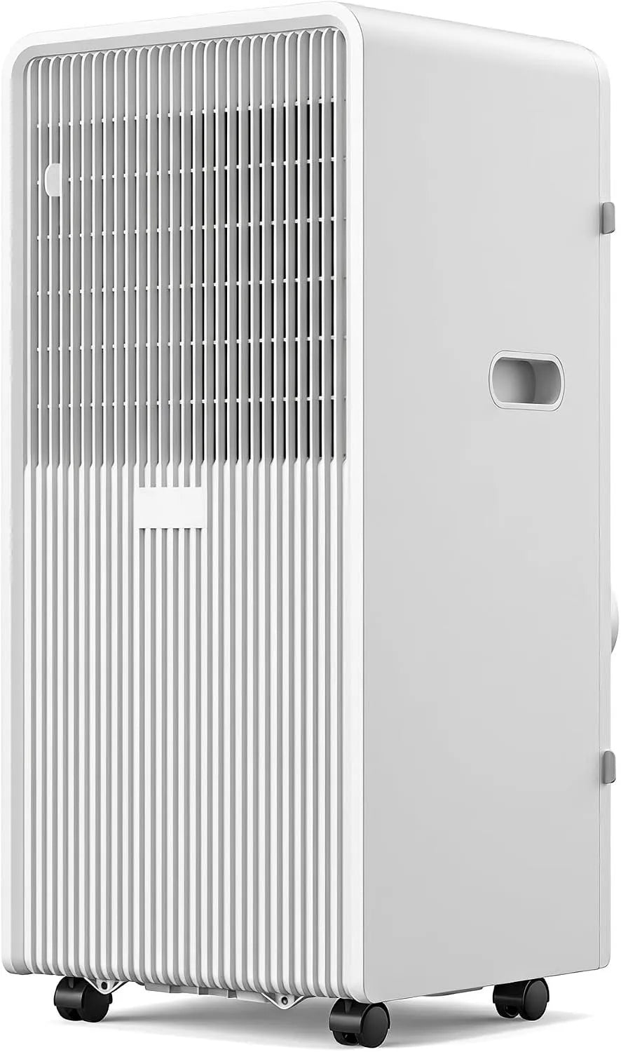 Climatiseur 24H, portable, minuteur, silencieux, minuterie 24H et télécommande, unité AC silencieuse avec ventilateur rafraîchissant et, installation
