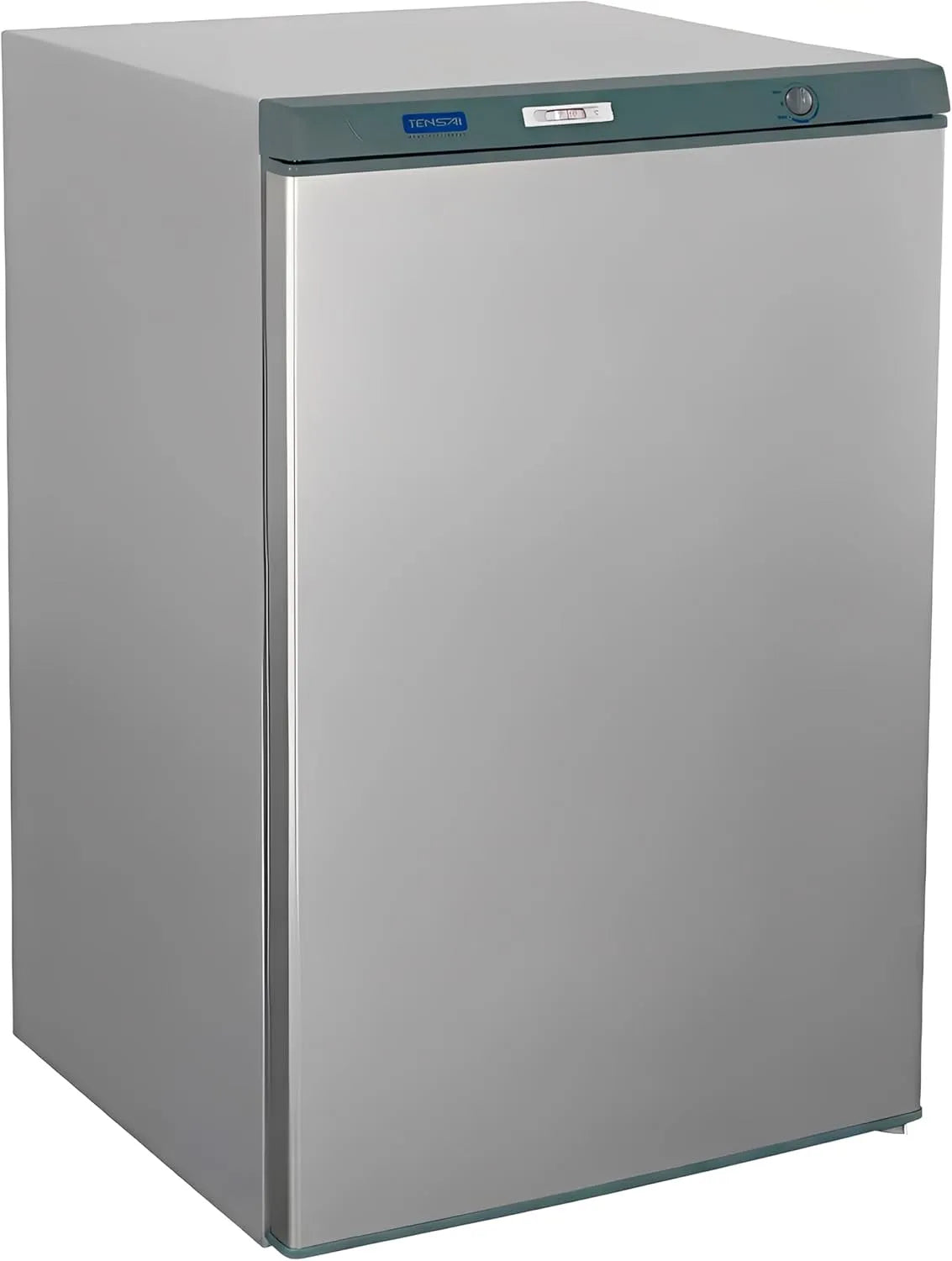 Réfrigérateur, 142 L, professionnel, restaurant, acier inoxydable, MBH, MBH - Mini réfrigérateur professionnel en inox de 142 litres avec 3 étagères