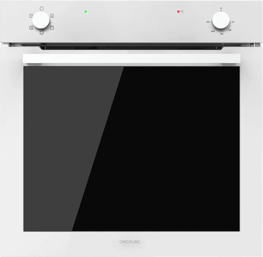 Cecotec Bolero Hexa C126400 Four électrique, 80 L, 2800 W, 5 programmes, blanc, Steam Assist, Steam EasyClean, 5 Fonctions, Cecotec Four Intégrable