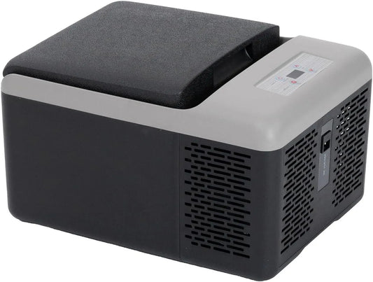 Glacière électrique, 9 L, 20 à 20 °C, 24 V, Alpicool C9PT 12, 24V, voiture, camping, mini frigo portable, noir, Portable à Compression Réfrigérateur