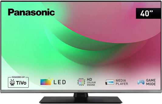 Panasonic TB-40S45AEZ Smart TV, 40 pouces, téléviseur, HDR, HDMI, Full HD, Google Assistant, Alexa et Siri, 2024, Série S45, Contrôle Vocal Google &