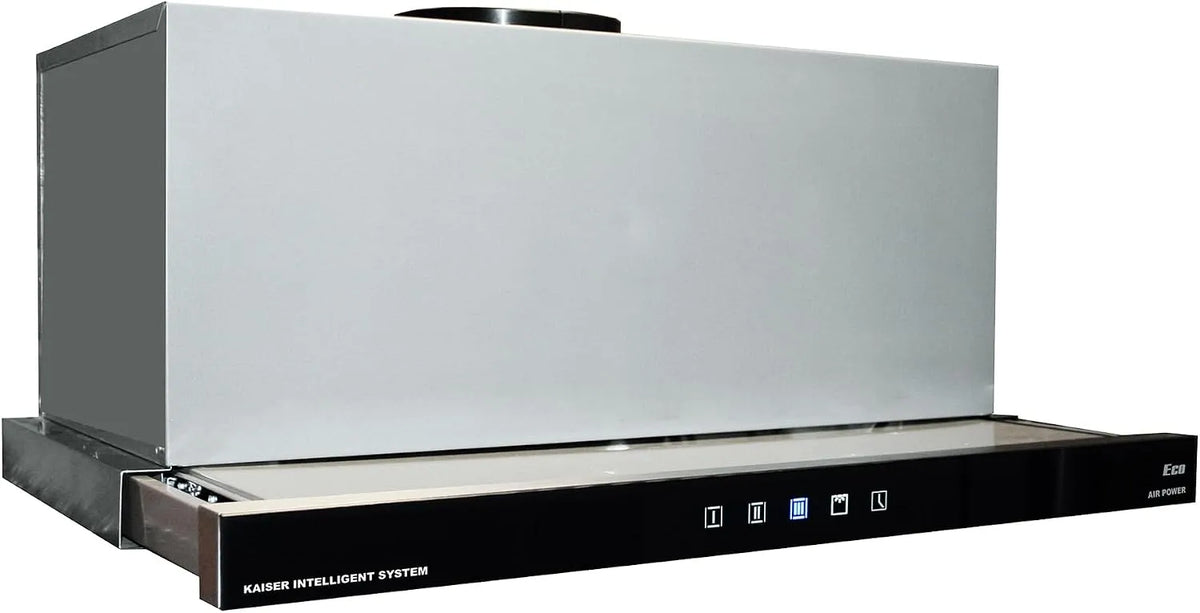 Hotte aspirante 910m3, LED, 60 cm, 910 m3/h, hotte de cuisine, encastrable, tactile, 3 niveaux, Kaiser -Gagnants German Brand Award 2017-2108