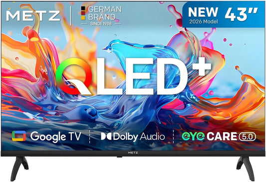 Google 43MQH7000Z Smart TV, 43 pouces, téléviseur, QLED, HDR, son Dolby, Bluetooth, Full HD, 1 EyeCare Tuner DVB-T/T2, S2 CI+, 108 cm, Smart TV FHD