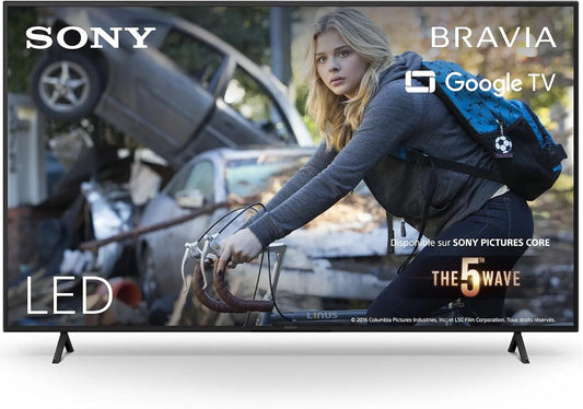 Google HDR, Sony Television Bravia: 4K Ultra HD LED, Pack ECO, BRAVIA Core KD-65x75WL, BRAVIA Core - Design Signature Sony, Classe énergétique F