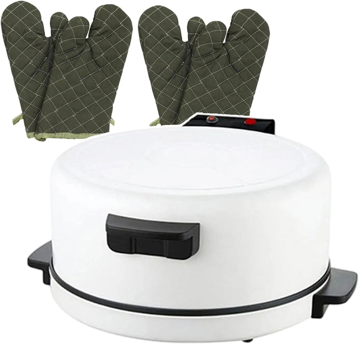 Cuisinière avec four, 11, 8 pouces, 2000 W, pizza, professionnel, 30CM Plaque Ronde pour Usage commer, contrôle de la Chaleur