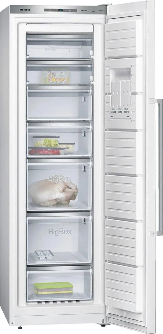 Siemens gs36naw40 Hauteur, 156 Congélateur, 237 L, armoire congélateur, 186 cm Hauteur, 156 kWh, Super Freezing