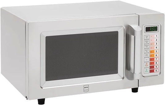 Micro-ondes, 51.1 x 43.2 x 31.1 cm, 25 L, 1000 W, METRO GMW1125, tactile, minuteur, acier inoxydable, argenté, 100 Programmes, Inox