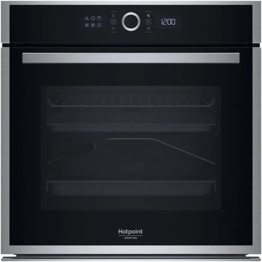 Four électrique HAOI4S8PM1xA, 73 L, 3450 W, encastrable, acier inoxydable, Four Encastrable Hotpoint 3450 W 73 L Inox - HAOI4S8PM1xA