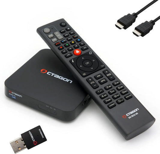 Smart TV, téléviseur, OCTAGON Sx988 H.265, 4K UHD, HDMI, Wi-Fi, streaming DLNA, s EasyMouse gratuit, YouTube, radio Web