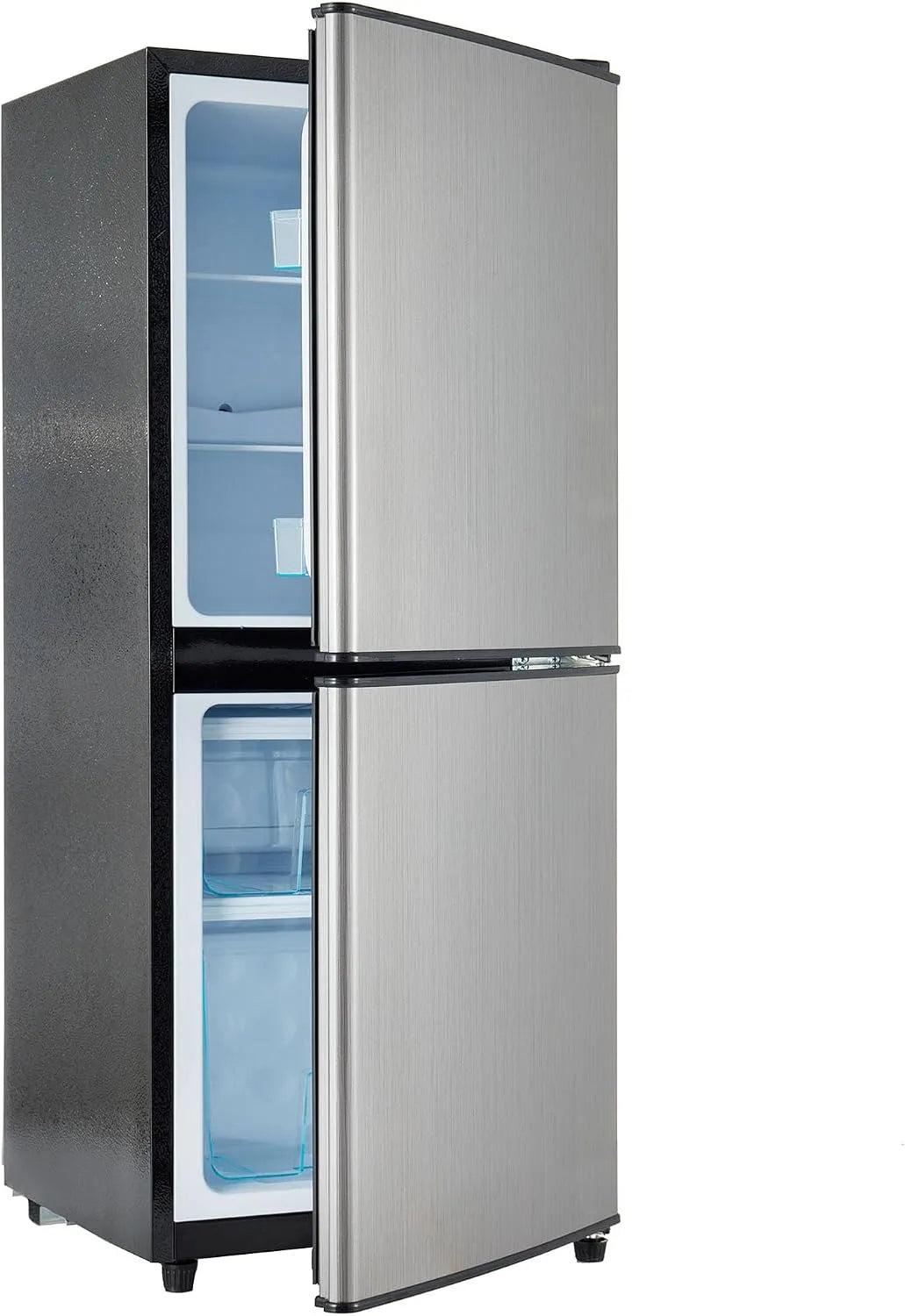 Congélateur, 106 L, 42, 5 x 44, 5 x 102, 0 cm, 45 dB, lumière LED, argent, 120 kWh, an, -25 °C ~ 10 °C, volume de congélation 46 l