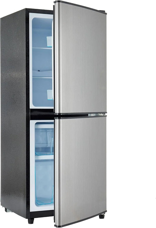 Congélateur, 106 L, 42, 5 x 44, 5 x 102, 0 cm, 45 dB, lumière LED, argent, 120 kWh, an, -25 °C ~ 10 °C, volume de congélation 46 l