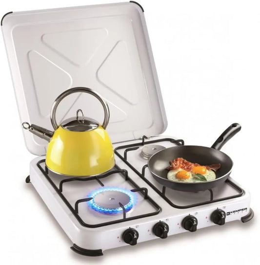 Produit Kemper 104983 Réchaud 4 Feux avec Couvercle