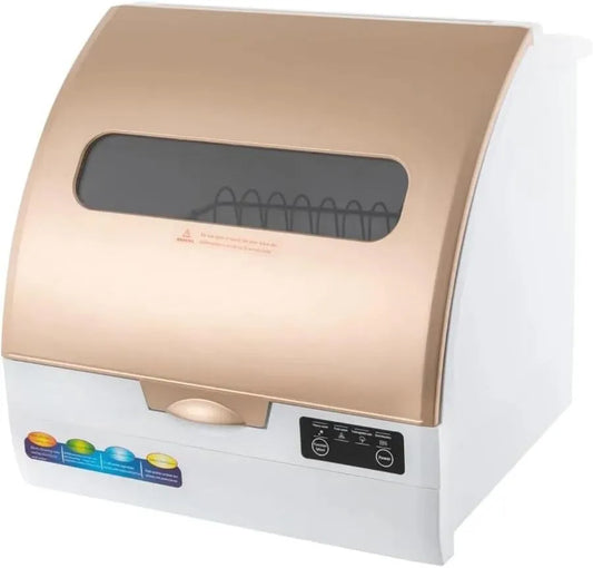 Lave-vaisselle, doté de 5 Modes de Lavage et d'un rinçage à Double pulvérisat à 360°