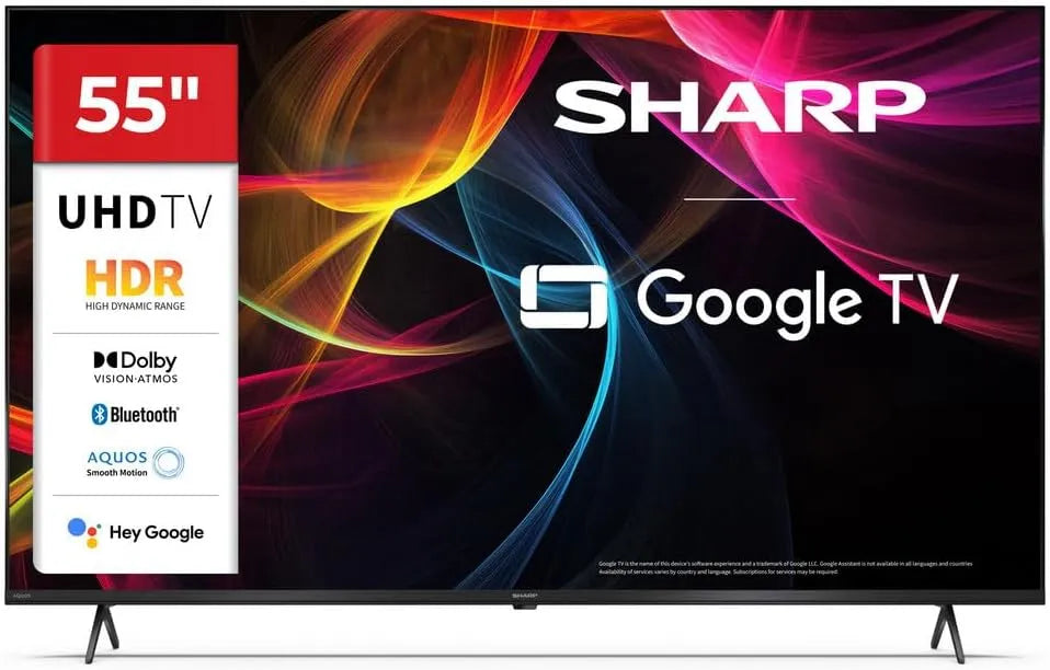 Google 55HL4265E Smart TV, 55 pouces, téléviseur, 4K UHD, son Dolby, HL Series