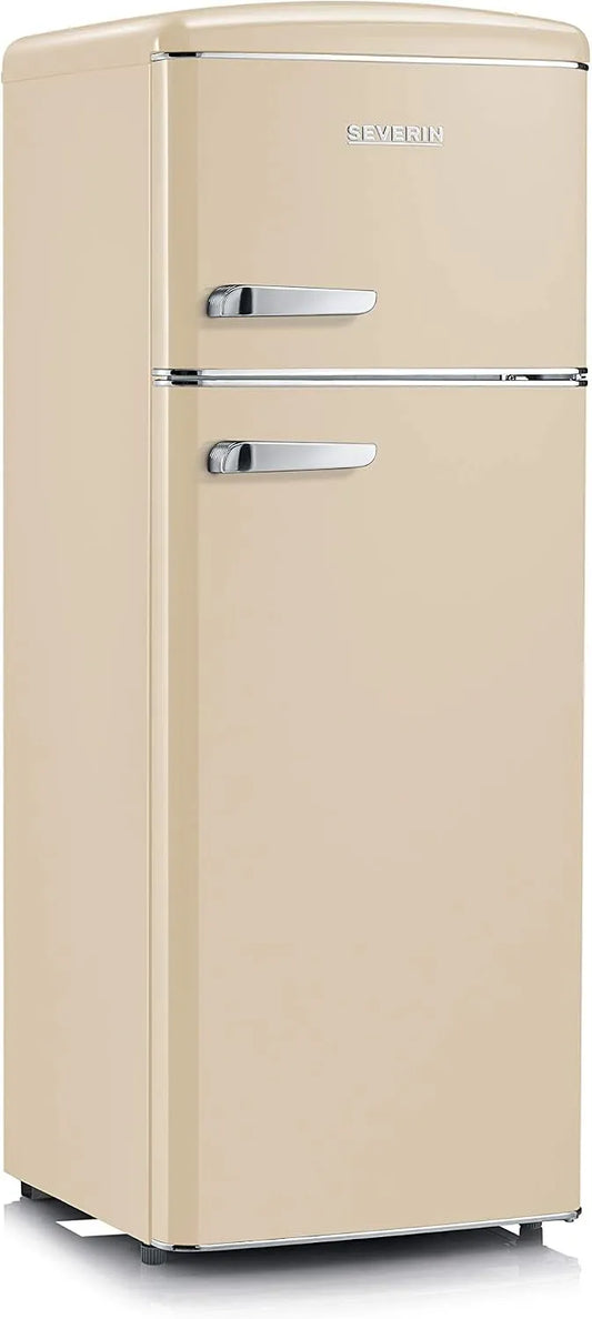 Severin Congélateur, 206 L, classe énergétique E, pose libre, armoire congélateur, RKG 8933, Largeur 55 cm, SEVERIN Réfrigérateur Congélateur 2 portes
