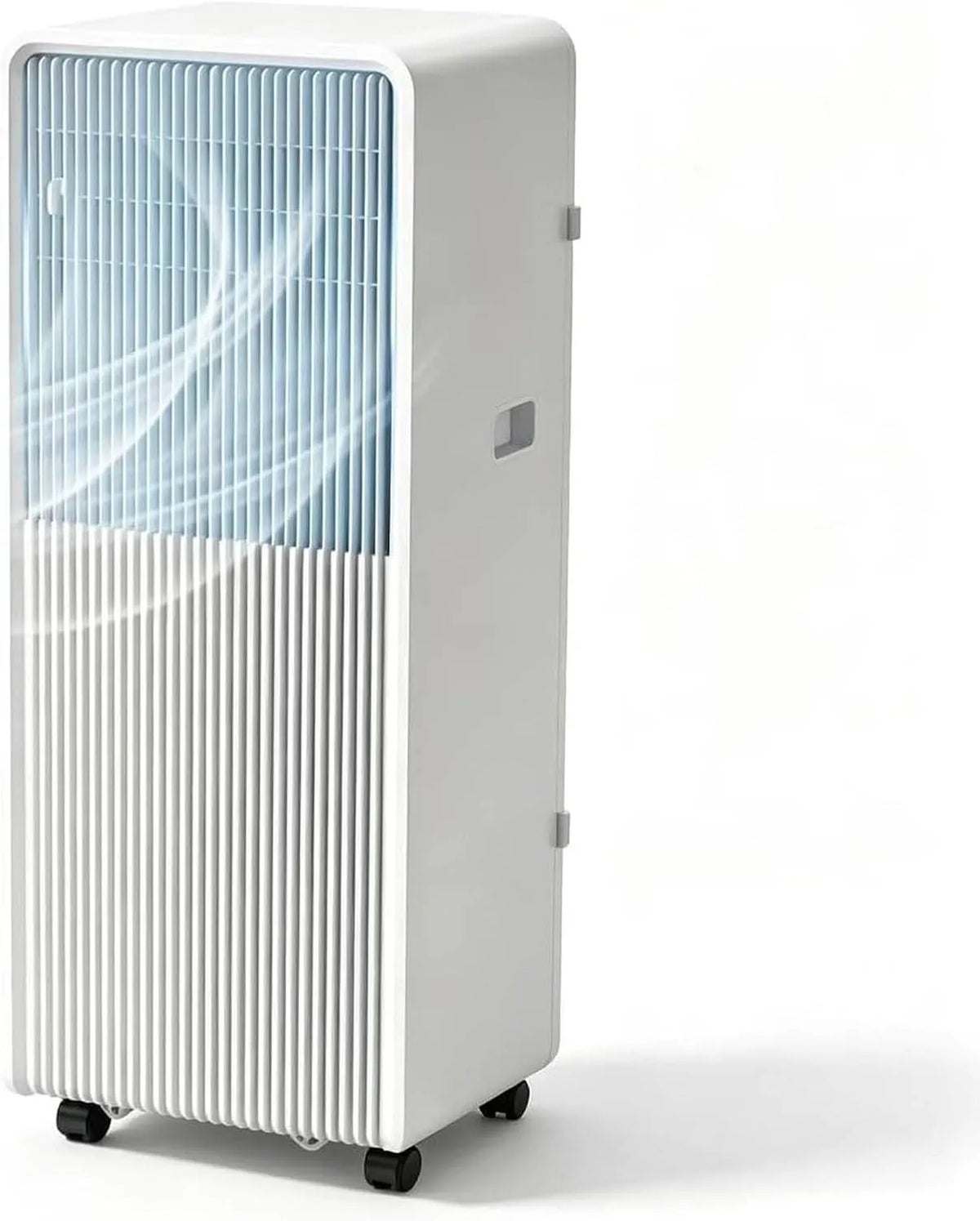 Climatiseur, Refroidisseur Déshumidificateur Ventilateur jusqu'à 46 m2, 10000 BTU, Compatible UK, Écran Digital, Multi-Vitesses pour Maison & Bureau