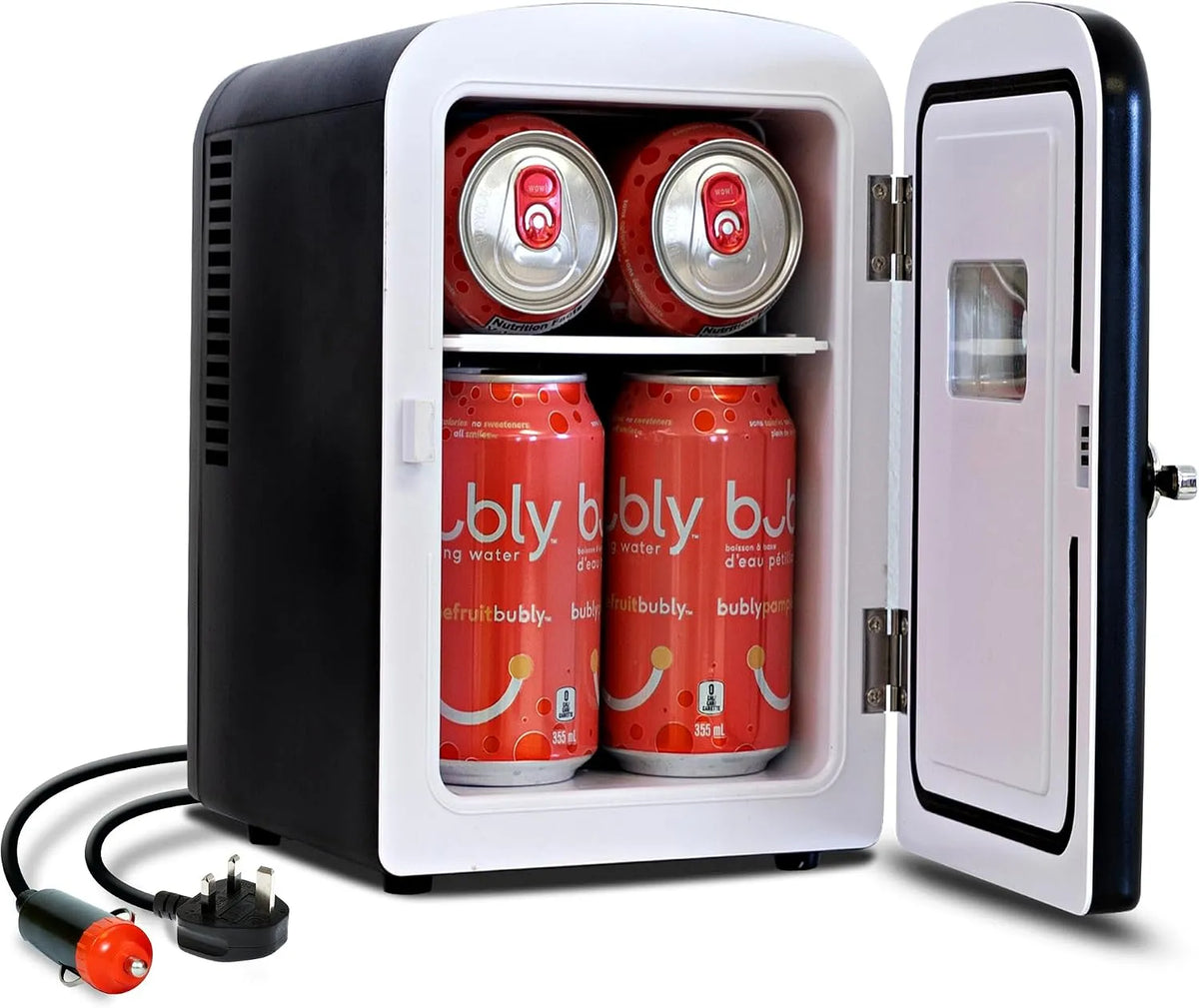 Réfrigérateur, 4 L, portable, noir, Koolatron Coca Cola Mini Frigo de Chambre 4L