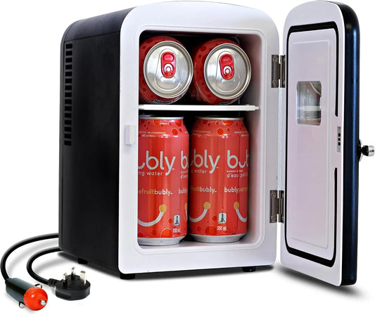 Réfrigérateur, 4 L, portable, noir, Koolatron Coca Cola Mini Frigo de Chambre 4L