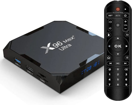Smart TV G, 5G H.265, téléviseur, 4K UHD, Wi-Fi, Android OS, 1 décodage HD 4K Kit Top Box, 4 Dual WiFi BT 4, TV Box Upgraded Android 11.0 TV Box 4 Go