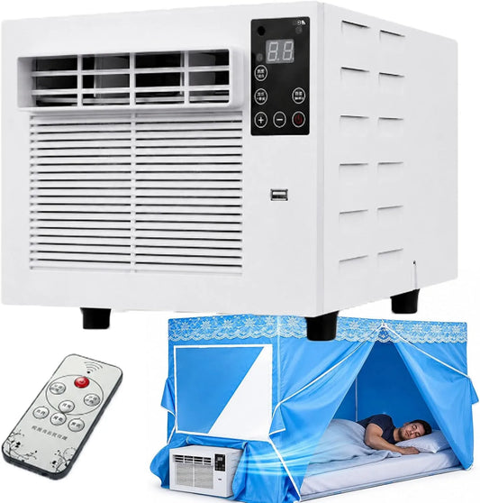 Climatiseur AC+0.9M, portable, camping, Climatiseur Mobile pour Tente, pour Tentes