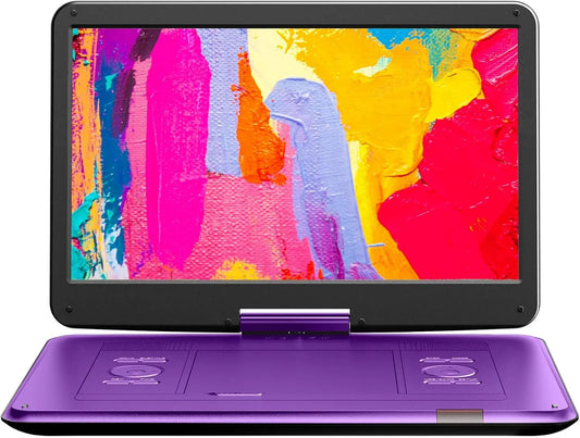 Smart TV, 17, 5 pouces, téléviseur, USB, portable, rotation flexible, Ecran 15, Batterie 6H, USB/SD, 6', Voiture, Grand écran, compatible sortie TV