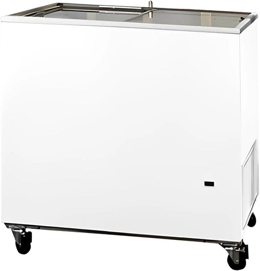 Congélateur, 296 L, 1009 x 629 x 892 mm, industriel, professionnel, verre, MADE IN EUROPE, MBH