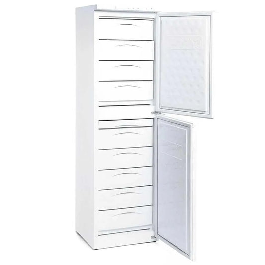 Congélateur, 256 L, 540 x 600 x 1920 mm, pose libre, thermostat, industriel, professionnel, restaurant, MBH