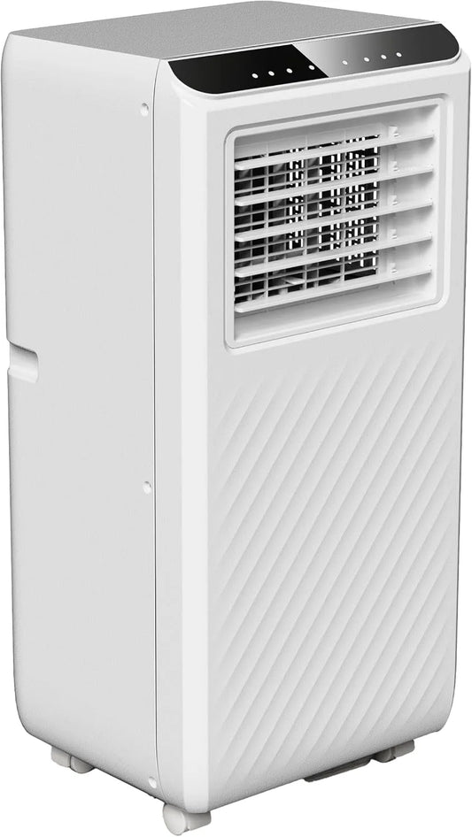 Climatiseur, 70 x 33 x 28 cm, portable, blanc, 7000 BTU, 2 vitesses, télécommande, déshumidificateur, kit fenêtre
