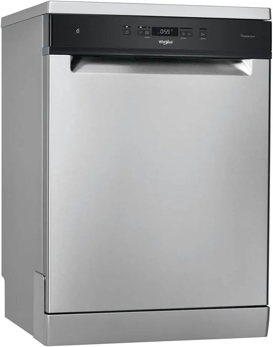 Whirlpool WFC3C33PFx Lave-vaisselle, acier inoxydable, Lave Vaisselle inox Whirlpool WFC3C33PFx