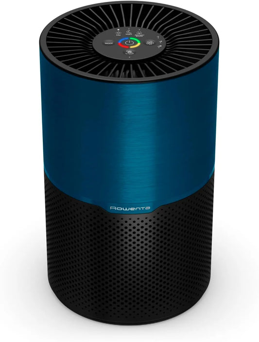Rowenta PU2221 Purificateur d'air, noir, Filtration HEPA des allergènes, Purificateur d'air intérieur PU2221, Purification de l'air très efficace