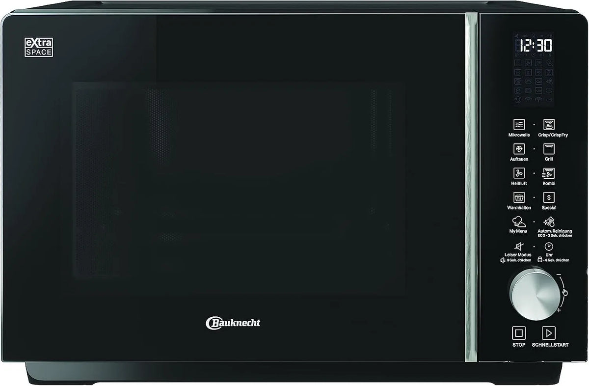 Bauknecht Recettes, 25 Micro-ondes, 25 L, gril, four micro-ondes, grill quartz, Bauknecht MF 258 B Micro-ondes, Extra Space: combiné sans plateau