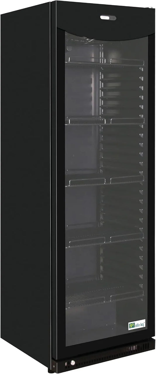 Produit 382 L, Armoire Réfrigérée Positive Noire avec Porte Vitrée, AFI Collin Lucy