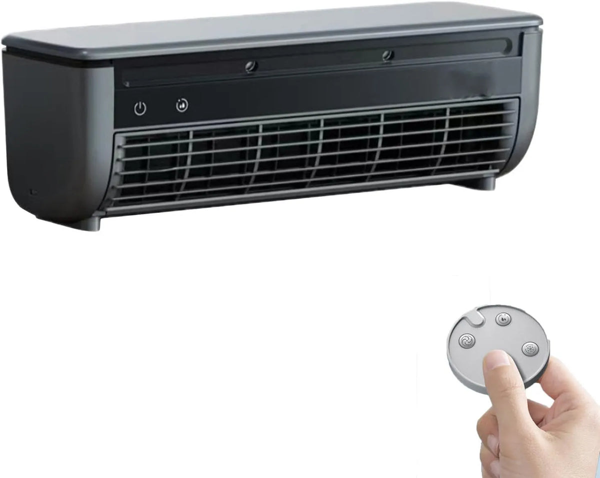 Climatiseur, installation murale, silencieux, ventilateur de refroidissement 12000 mais et support mural sans pale, facile à installer pour la maison