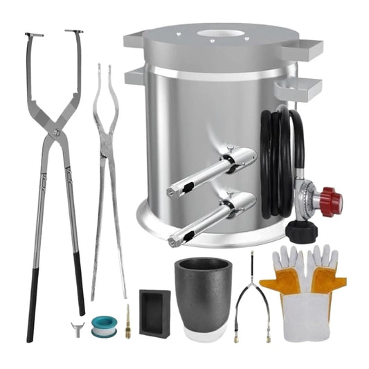 Four électrique Kg, 25, acier inoxydable, Can melt 12kg copper, Four De Fusion D'or De 12 Kg
