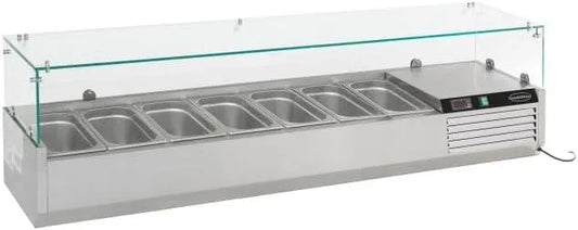 Produit GN 1, CombiSteel Saladette à Poser Réfrigérée Professionnelle