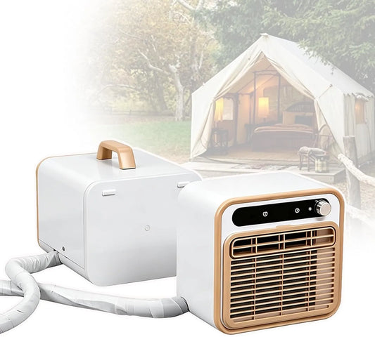 Climatiseur, 130 m3/h, 40 dB, portable, tactile, Wi-Fi, silencieux, camping, Climatiseur split portable intelligent WiFi 5 000 BTU
