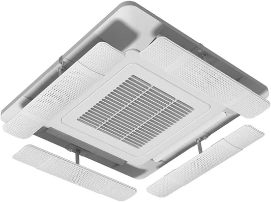 Hotte aspirante, hotte de cuisine, Lot de 4, Home Pare-Brise rétractable pour climatisation Centrale, hotte de Sortie d'air de climatisation