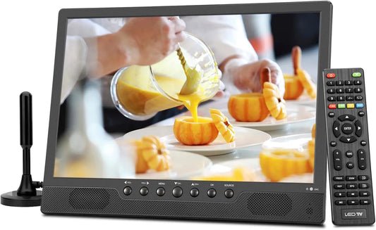 Smart TV, 14.0 pouces, téléviseur, HDMI, USB, portable, DVB-T2, 0 Pouces Freeview, Entrée AV, Port USB, Entrée HDMI, Télécommande, Batterie