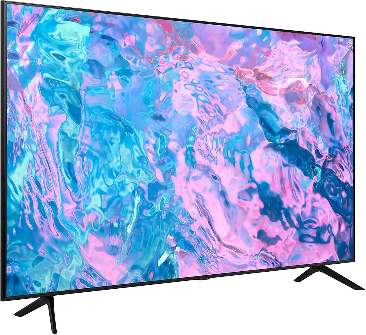 Samsung 50CU7105 Smart TV, 50 pouces, téléviseur, 4K UHD, HDR, processeur Crystal UHD, Gaming Hub, Q-Symphony
