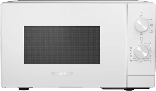 Siemens iQ300 FF020LMW0 Micro-ondes, 20 L, 800 W, four micro-ondes, blanc, Siemens iQ300 FF020LMW0 micro-onde Comptoir Micro-ondes uniquement 20 L 800
